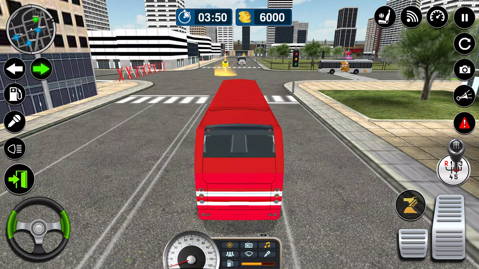 City Bus Steer Challenge Screenshot 2