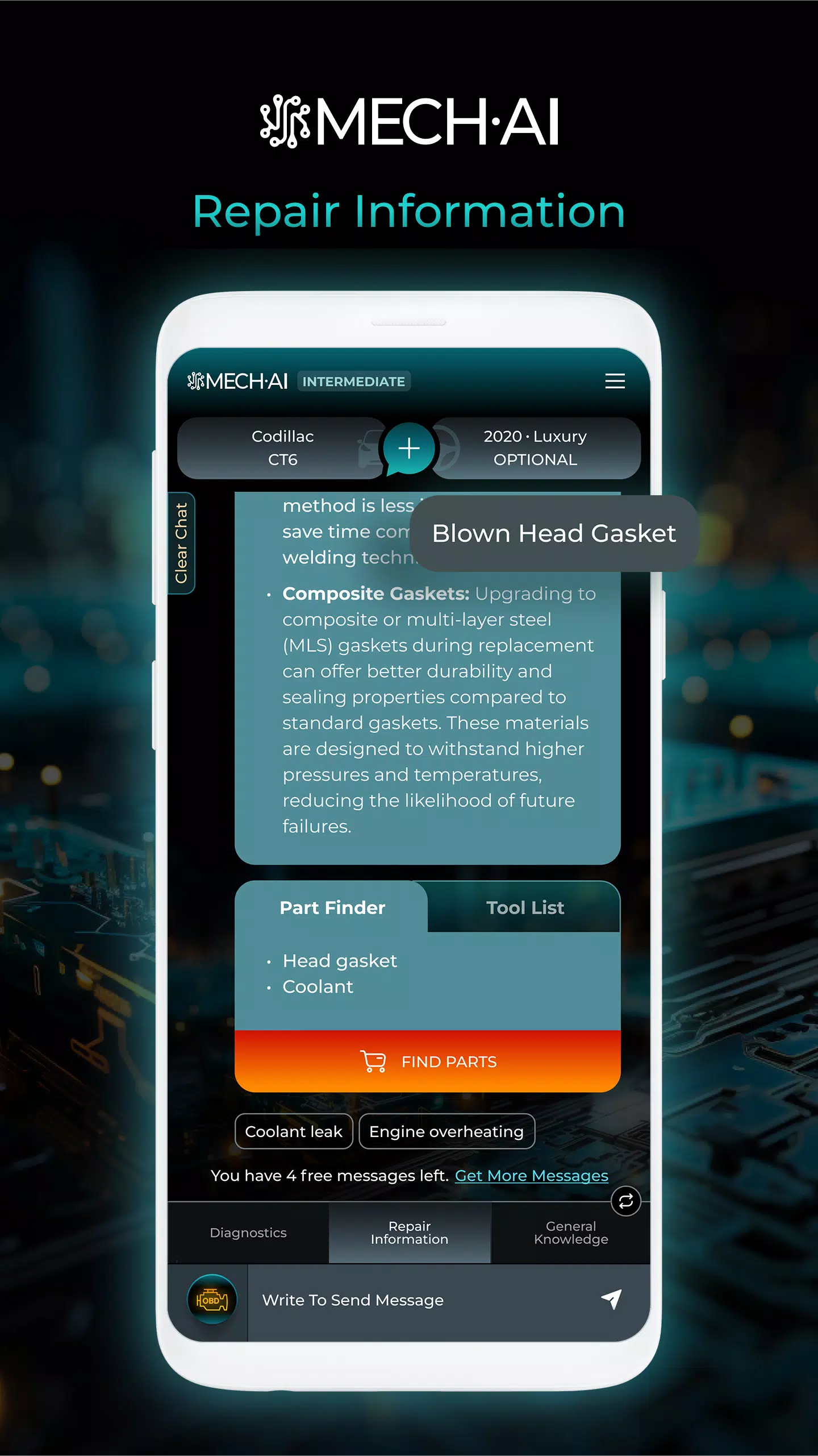 MECH.AI: Diagnostic & Repair ภาพหน้าจอ 2