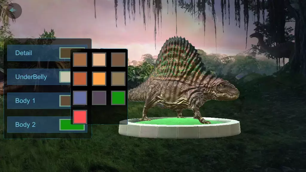 Dimetrodon Simulator Captura de pantalla 1