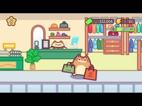 Cat Mall: Tycoon de magasinage inactif - Aperçu du gameplay