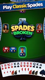 Spades US: Classic Card Game 스크린샷 1