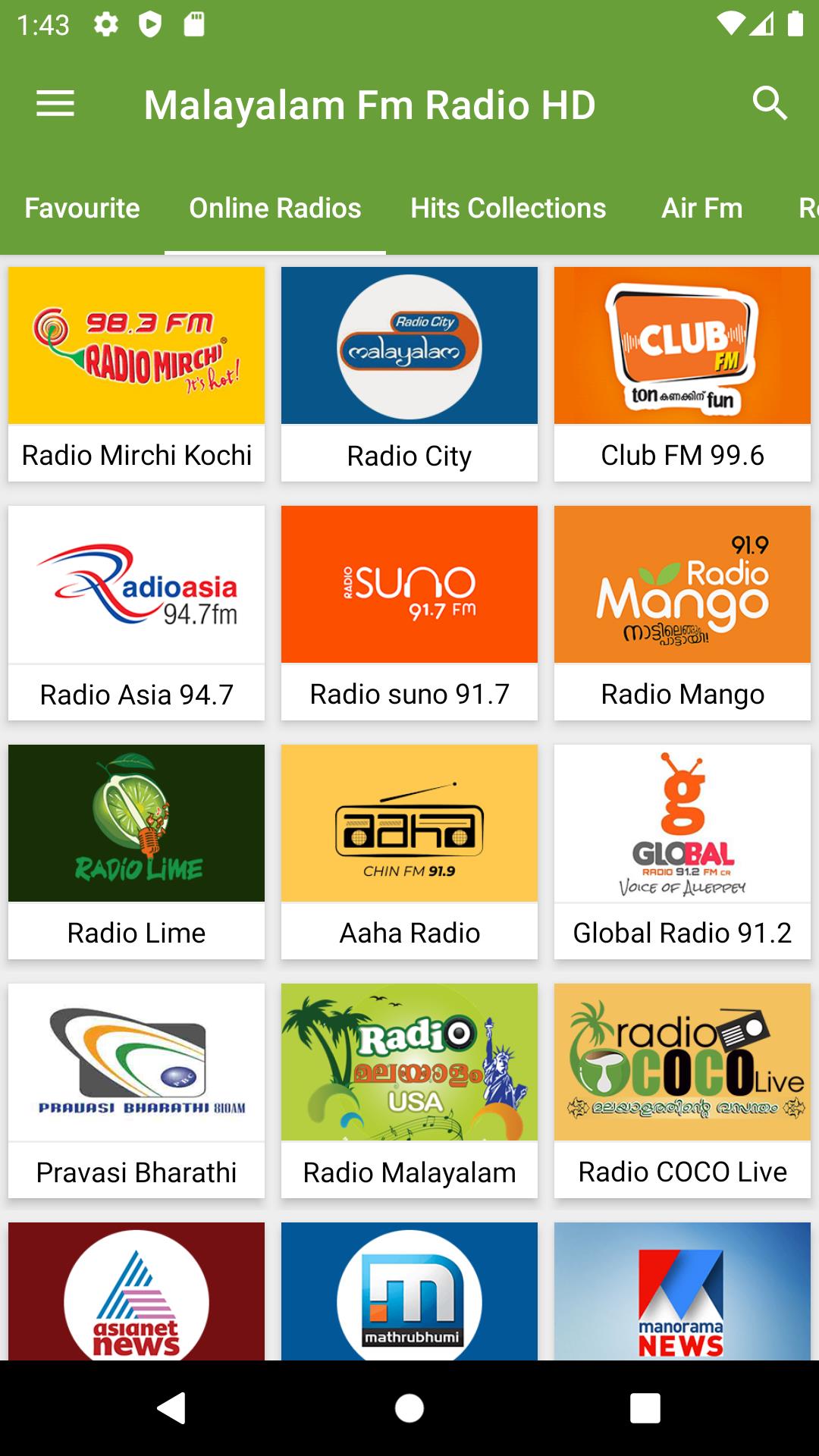 Malayalam Fm Radio HD Songs Screenshot 0