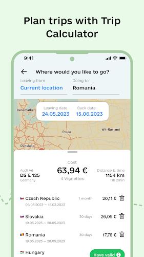 eTOLLs EU: Toll Payment & Maps Screenshot 1