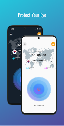 Dark Blue VPN - Fast & Secure 螢幕截圖 1