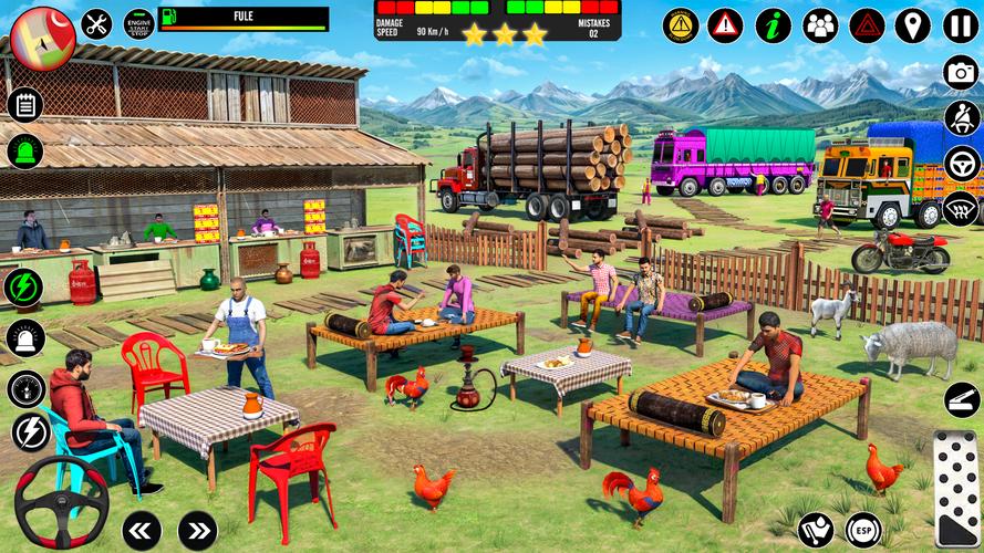 Truck Parking Simulator Games Скриншот 1