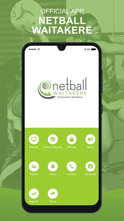 Netball Waitakere Captura de tela 0