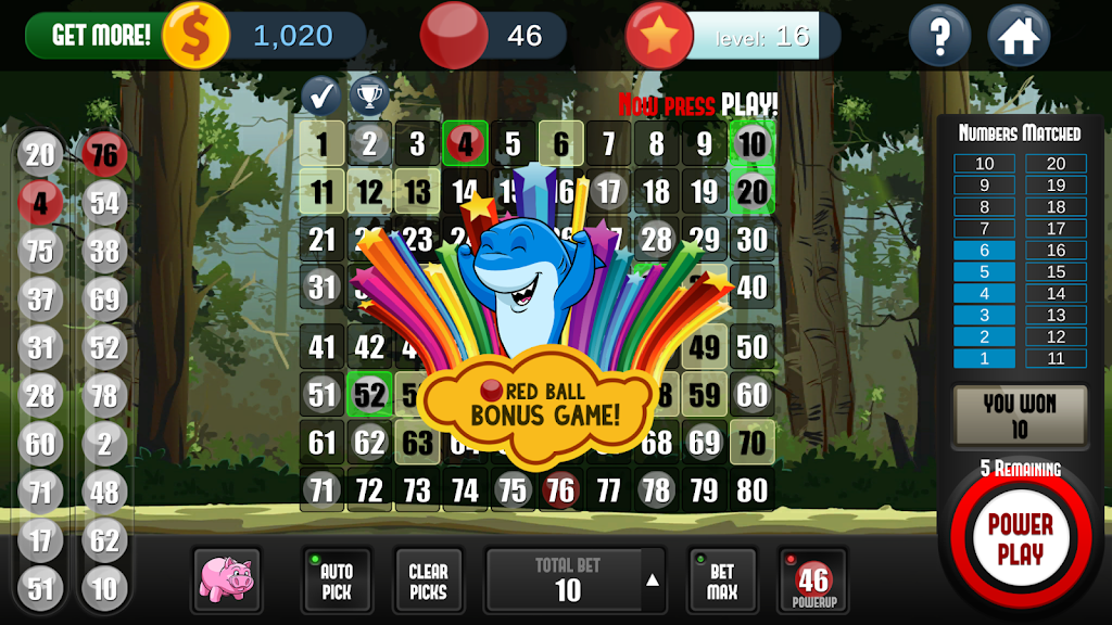 Keno Free Keno Game ဖန်သားပြင်ဓာတ်ပုံ 2