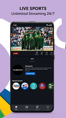 Tamasha: Live Cricket, EPL Ekran Görüntüsü 0