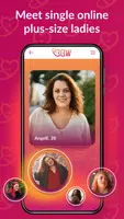 BBW: Chat & Date Curvy Women 螢幕截圖 2