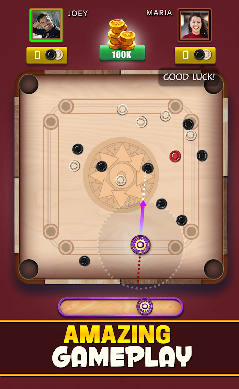 Carrom Master: Board Disc Pool 螢幕截圖 0