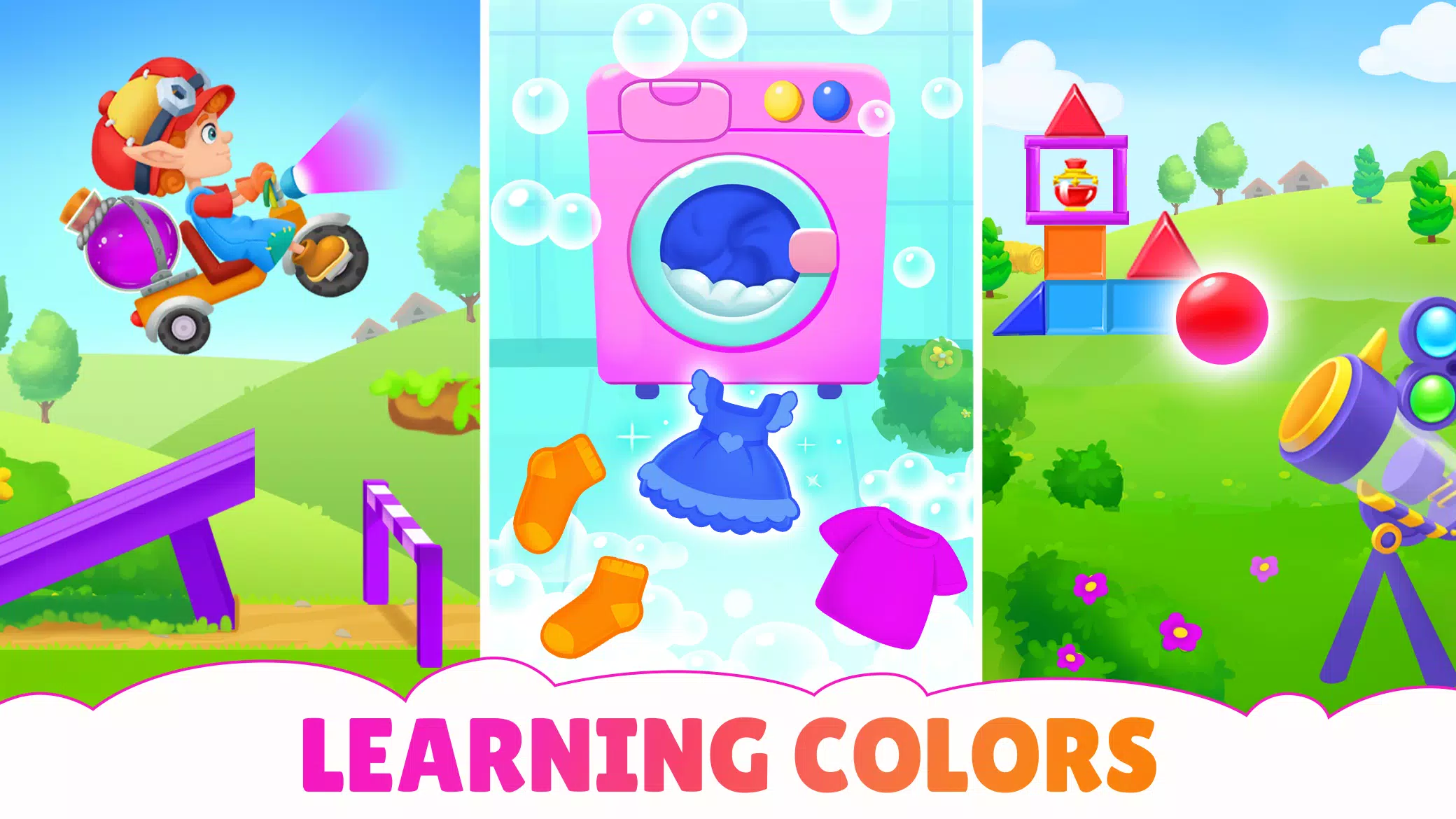 Learn colors Learning for kids Скриншот 1