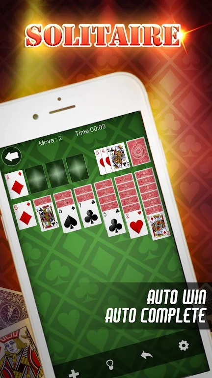Super Solitaire Sonic - Classic Card Free 螢幕截圖 3