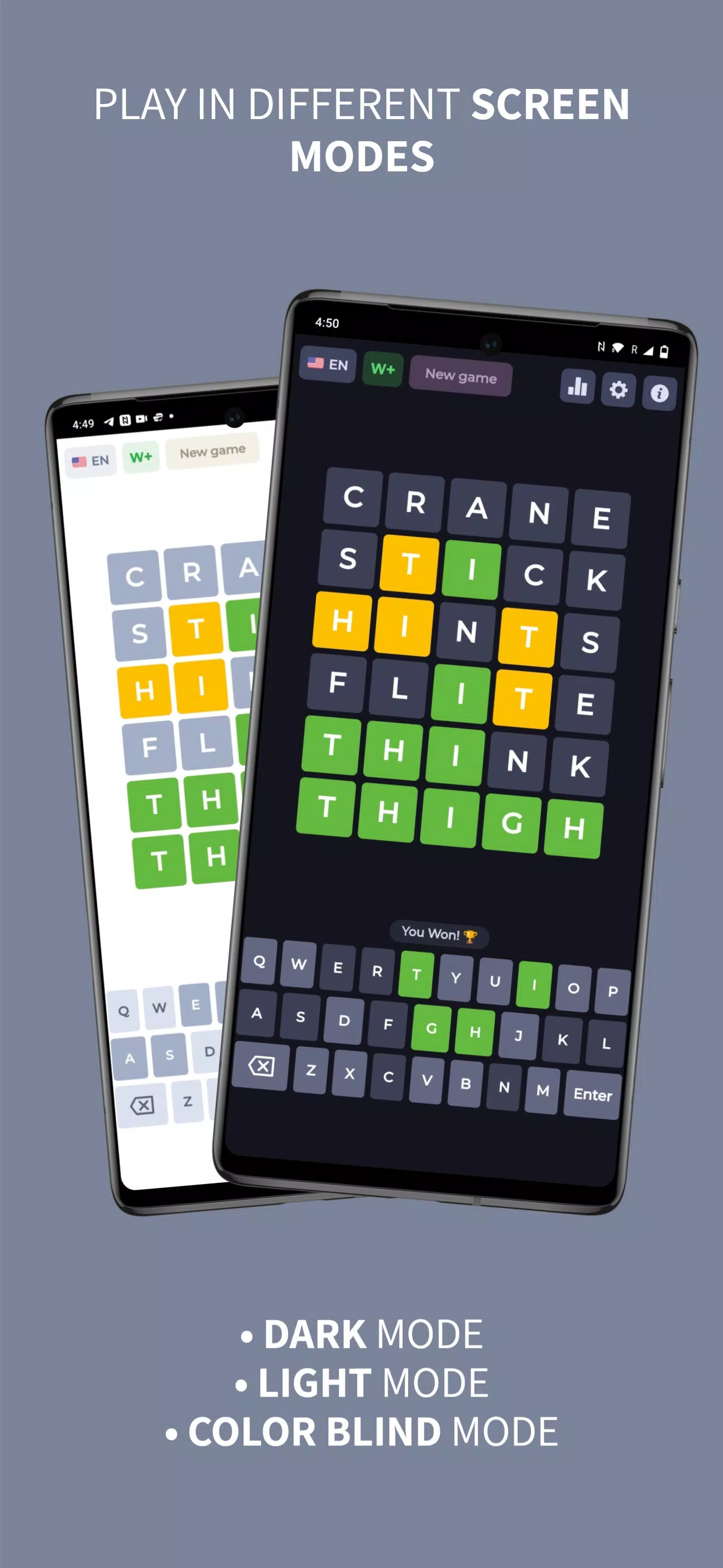 Wordy - Word Puzzle Game Screenshot 2