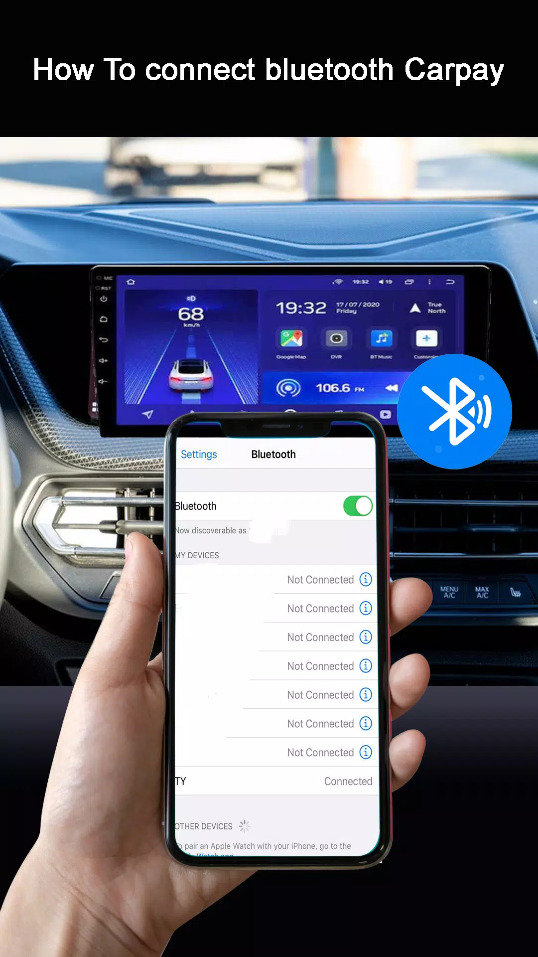 Apple Carplay for Android Auto 螢幕截圖 3