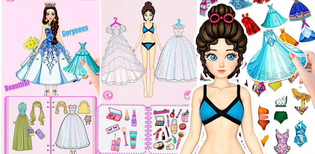 Paper Doll: Dress Up DIY Game 스크린샷 0