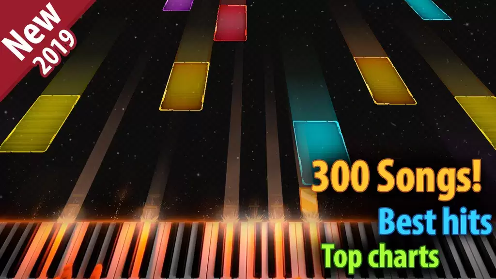 Schermata Piano Magic - Don't miss tiles, over 260 songs 0