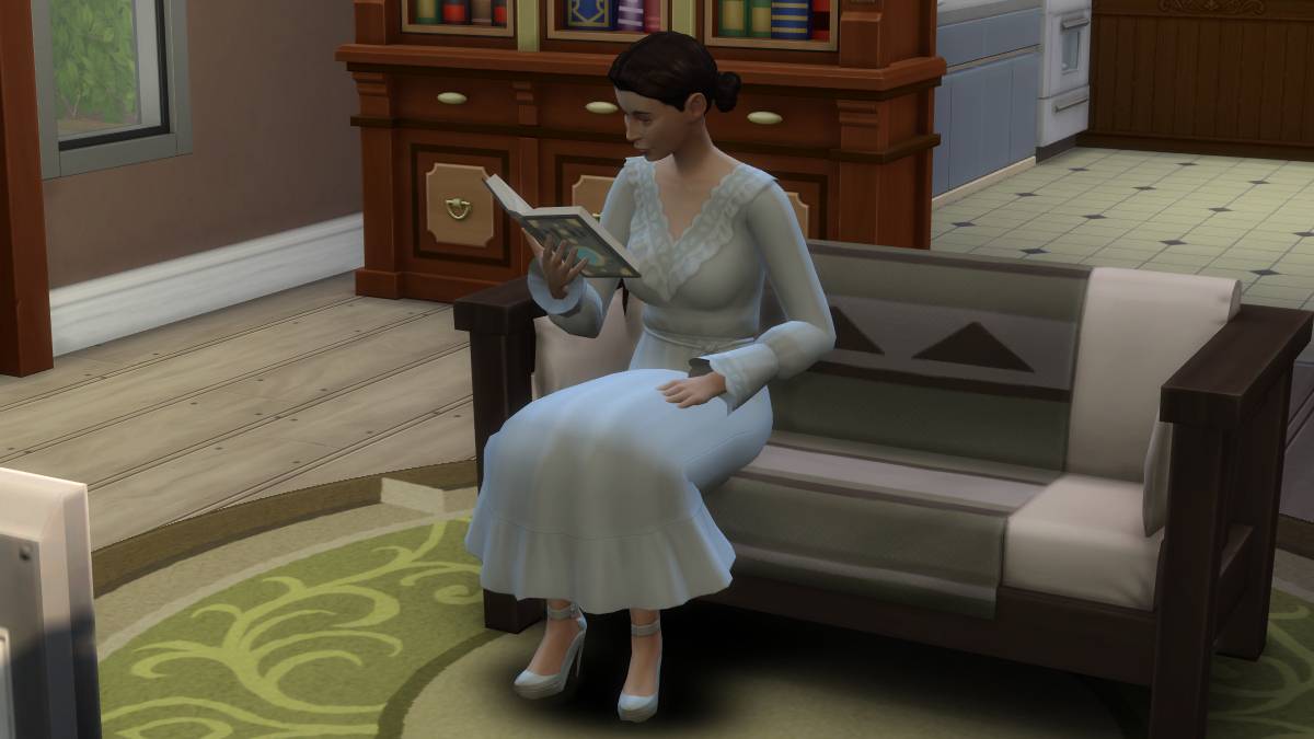The Literacy Heroine Challenge as part of an article about The Sims 4 Legacy Challenges.