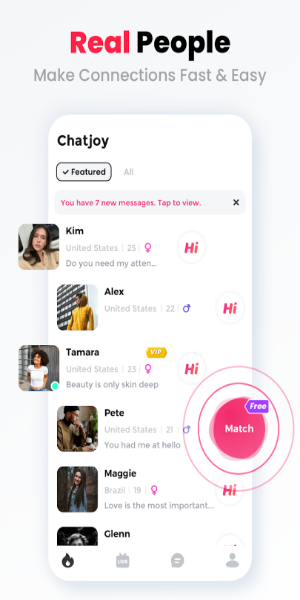 Chatjoy: Live Video Chats Screenshot 2