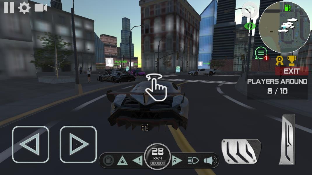 Car Simulator Veneno Ảnh chụp màn hình 1