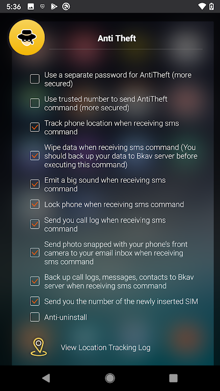 Bkav Mobile Security Captura de pantalla 2