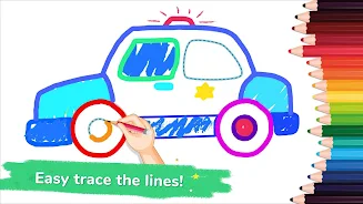 Cars drawings: Learn to draw ဖန်သားပြင်ဓာတ်ပုံ 0