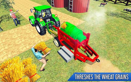 Tractor Farming Games 3D 螢幕截圖 1