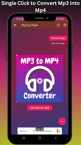 Mp3 to Mp4 Converter 螢幕截圖 2