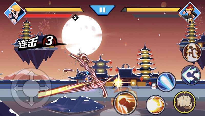 Stickman Ninja Warriors Fight 螢幕截圖 0