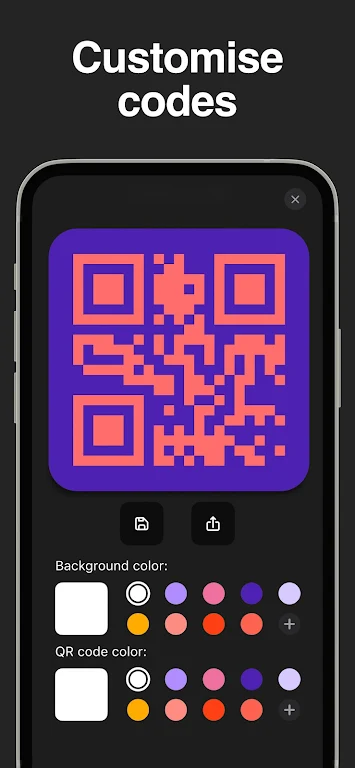 QR code Scanner & Creator Ảnh chụp màn hình 1