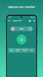 Simple VPN Pro Super Fast VPN Capture d'écran 0