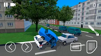 Russian Car Crash Simulator Capture d'écran 0