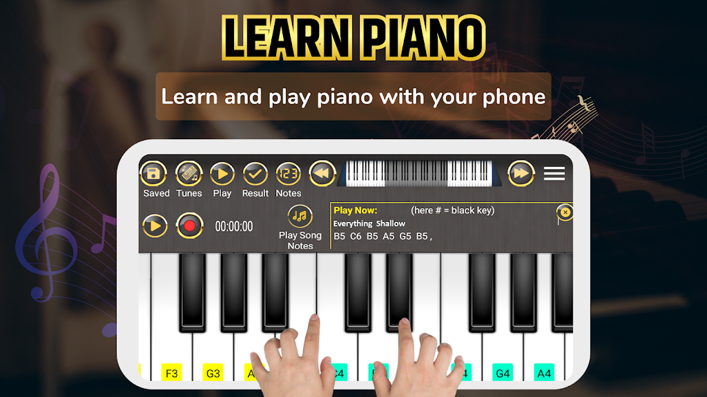 Piano Master : Learn Piano ဖန်သားပြင်ဓာတ်ပုံ 2