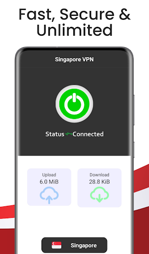 Singapore VPN - Unlimited Fast Capture d'écran 3