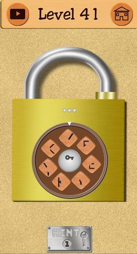 Open The Lock(padlock puzzle) 螢幕截圖 1