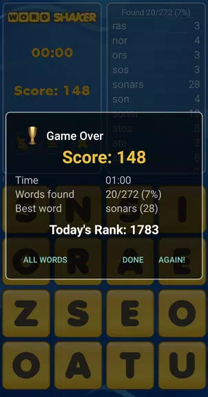 Word Shaker Captura de tela 1