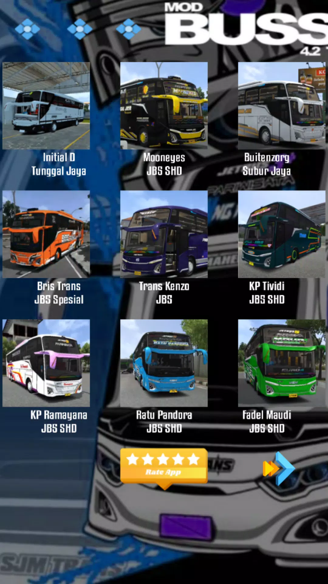 Mod Bussid 4.2 Terbaru 螢幕截圖 2