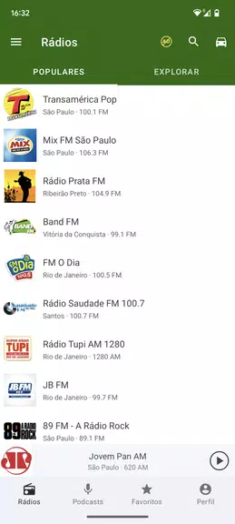 Rádio FM Brasil - FM Ao Vivo ภาพหน้าจอ 2