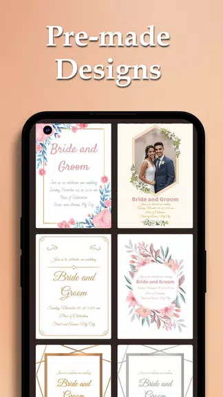 Custom Wedding Cards Maker应用截图第0张