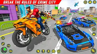 Real Gangster Game: Open World ภาพหน้าจอ 2