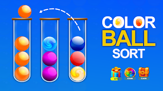 Color Ball Sort Puzzle Game 3D 스크린샷 1