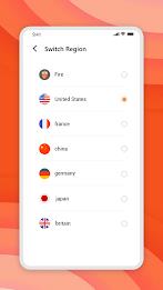 Fire VPN - Fast, Safe Proxy ဖန်သားပြင်ဓာတ်ပုံ 1