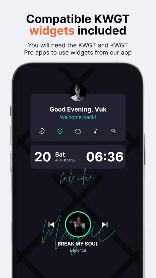 Schermata Hera Dark: Circle Icon Pack 2