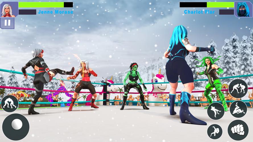 Bad Girls Wrestling-Spiel Screenshot 3