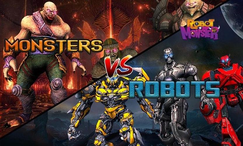 Monster vs Robot Extreme Fight 螢幕截圖 2