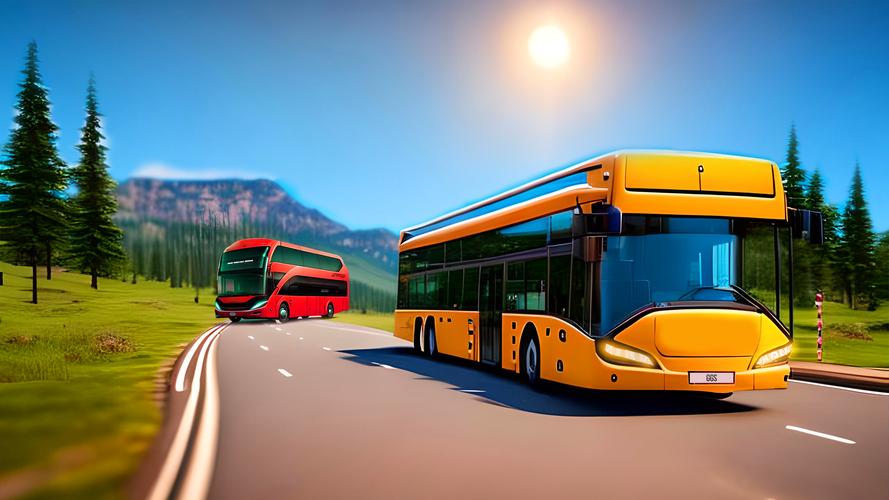 Bus Simulator Games: Bus Games 스크린샷 2