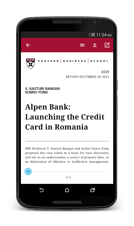 Harvard Business for Students Zrzut ekranu 1