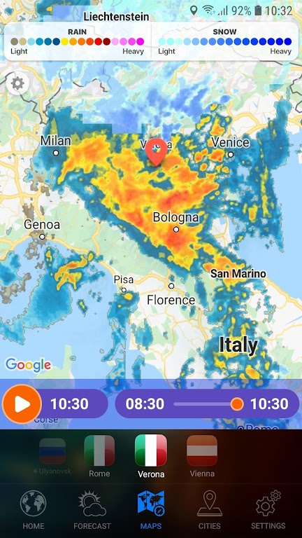 WEATHER NOW Mod Ảnh chụp màn hình 2