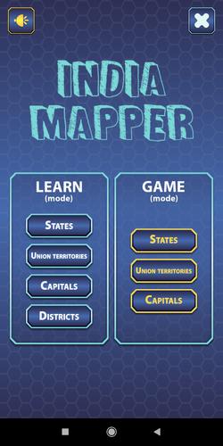 India Mapper-(India Map Game) Ảnh chụp màn hình 0