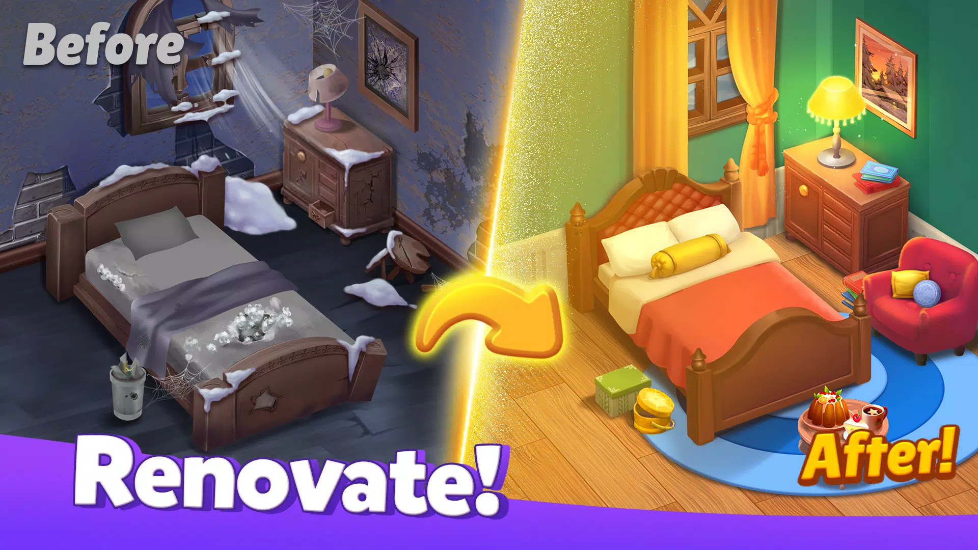 Dream Family - Match 3 Games スクリーンショット 2