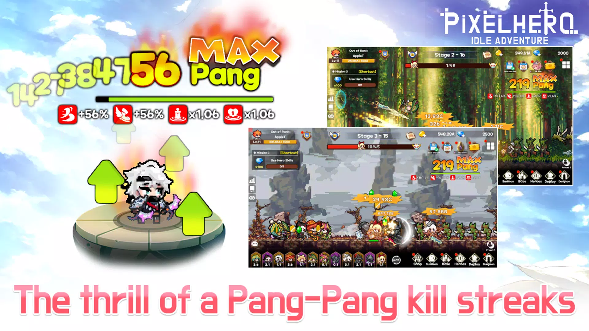 Pixel Heroes Idle Zrzut ekranu 3